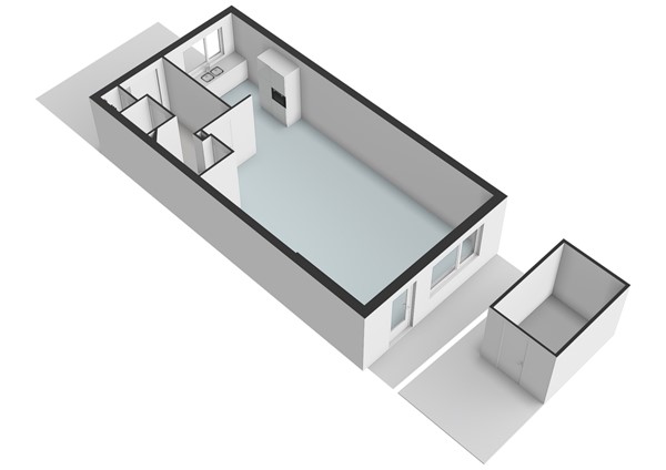 Floorplan - Verdistraat 11, 2992 PH Barendrecht